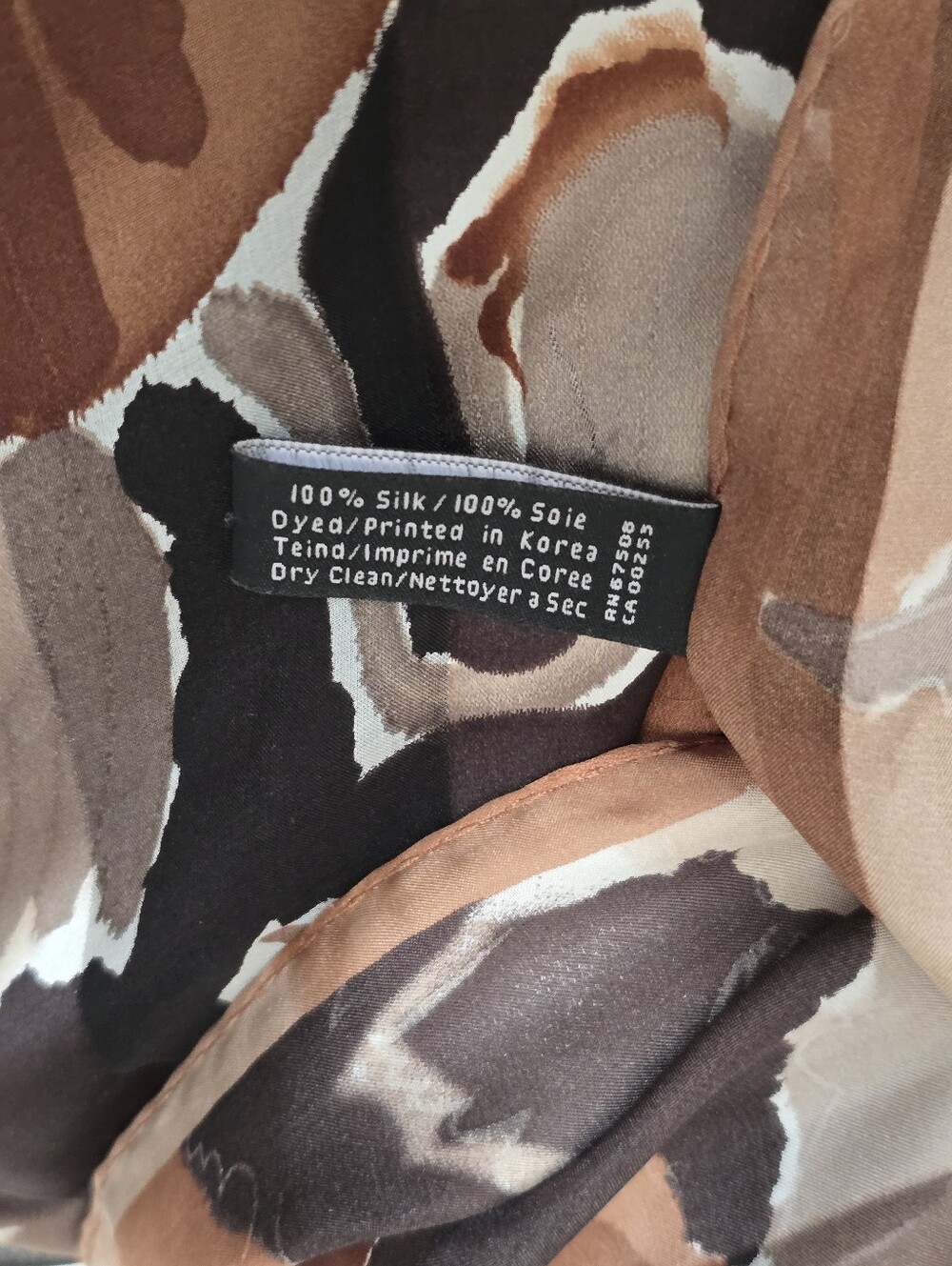 Vintage Jones New York 💯 Silk Scarf - Picture 5 of 10